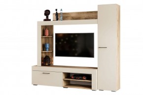 НИКОЛЬ Гостиная (Дуб крафт серый/софт айвори) в Игре - igra.ok-mebel.com | фото