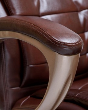 Офисное кресло для руководителей DOBRIN DONALD LMR-106B коричневый в Игре - igra.ok-mebel.com | фото 10