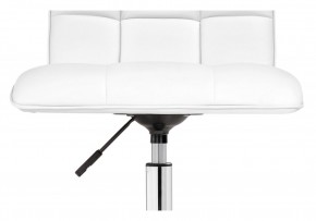 Офисное кресло Квадро экокожа белая / хром в Игре - igra.ok-mebel.com | фото 8