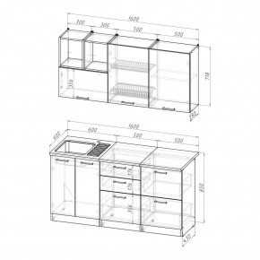 ОЛЬГА Кухонный гарнитур Стандарт 4 (1600 мм) в Игре - igra.ok-mebel.com | фото 2