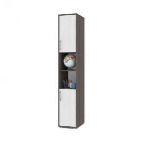 ОЛИВИЯ О11 Шкаф-пенал (анкор темный/анкор светлый) в Игре - igra.ok-mebel.com | фото