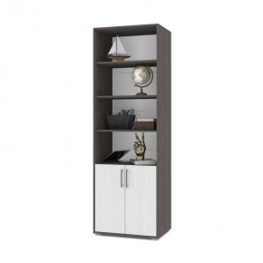 ОЛИВИЯ О21 Шкаф-стеллаж (анкор темный/анкор светлый) в Игре - igra.ok-mebel.com | фото