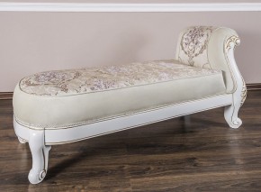 Оттоманка Алсу 1-а боковина (белый глянец) в Игре - igra.ok-mebel.com | фото