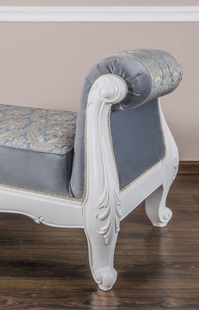 Оттоманка Мишель 2-е боковины (белый матовый) в Игре - igra.ok-mebel.com | фото 5