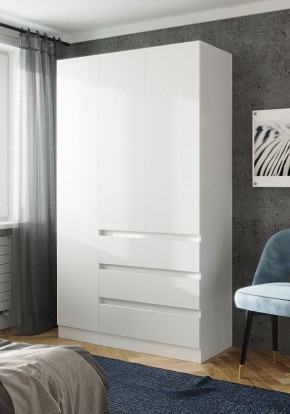 ПАРУС Шкаф 3-х ств. 1200 (белый) в Игре - igra.ok-mebel.com | фото