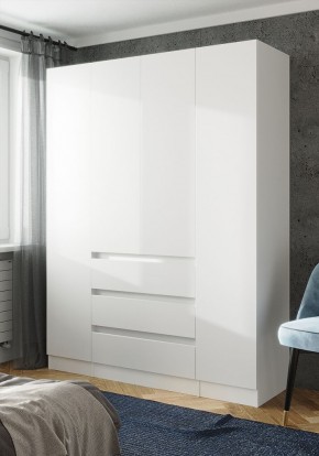 ПАРУС Шкаф 4-х ств. 1600 (белый) в Игре - igra.ok-mebel.com | фото
