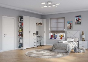 Пенал 1-ств с 4-мя ящиками и нишей "Сандра" в Игре - igra.ok-mebel.com | фото 2