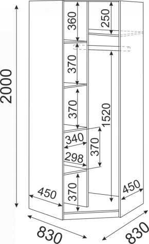 Подростковая ОСТИН (модульная) в Игре - igra.ok-mebel.com | фото 12