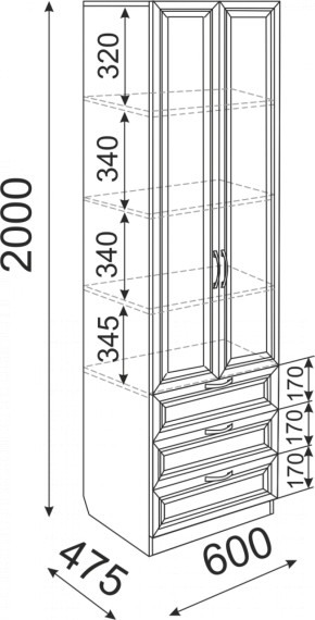 Подростковая ОСТИН (модульная) в Игре - igra.ok-mebel.com | фото 21