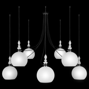 Подвесная люстра 33 идеи S37WH PND182.07.17CH.003BL-S37WH в Игре - igra.ok-mebel.com | фото 6