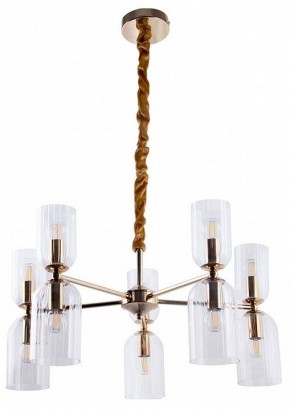 Подвесная люстра Arte Lamp Charm A1623LM-10GO в Игре - igra.ok-mebel.com | фото
