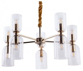 Подвесная люстра Arte Lamp Charm A1623LM-10GO в Игре - igra.ok-mebel.com | фото 2