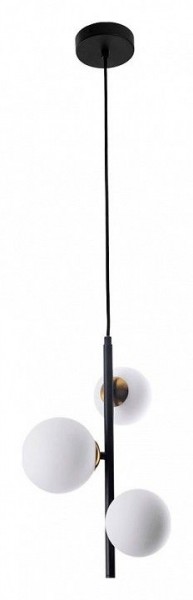 Подвесная люстра Arte Lamp Gemini A2243SP-3BK в Игре - igra.ok-mebel.com | фото 2