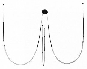 Подвесная люстра Arte Lamp Klimt A2850SP-38BK в Игре - igra.ok-mebel.com | фото
