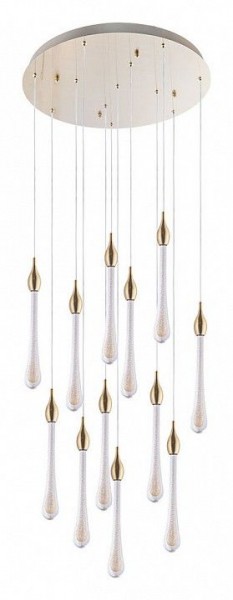Подвесная люстра Arte Lamp Raindrop A1803LM-36PB в Игре - igra.ok-mebel.com | фото