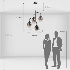 Подвесная люстра De City Альфа 23 324019104 в Игре - igra.ok-mebel.com | фото 8