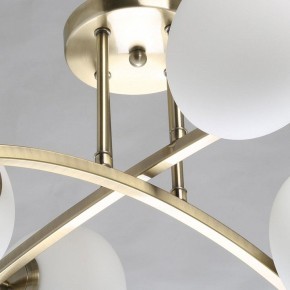 Подвесная люстра DeMarkt Оливия 10 306014406 в Игре - igra.ok-mebel.com | фото 8