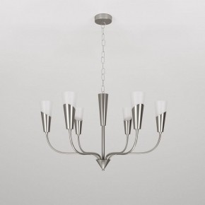 Подвесная люстра Eurosvet Rhyton 60167/6 никель в Игре - igra.ok-mebel.com | фото 4