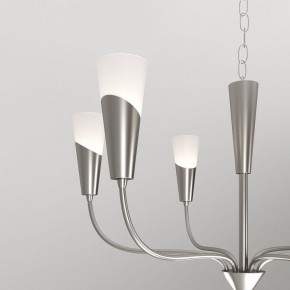 Подвесная люстра Eurosvet Rhyton 60167/6 никель в Игре - igra.ok-mebel.com | фото 7