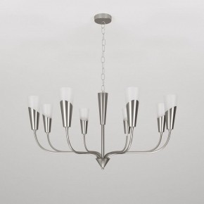 Подвесная люстра Eurosvet Rhyton 60167/8 никель в Игре - igra.ok-mebel.com | фото 3