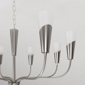 Подвесная люстра Eurosvet Rhyton 60167/8 никель в Игре - igra.ok-mebel.com | фото 8