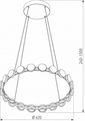 Подвесная люстра Eurosvet Tapioca 90332/20 черный в Игре - igra.ok-mebel.com | фото 5