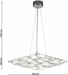 Подвесная люстра Favourite Thinner 4305-8P в Игре - igra.ok-mebel.com | фото 5