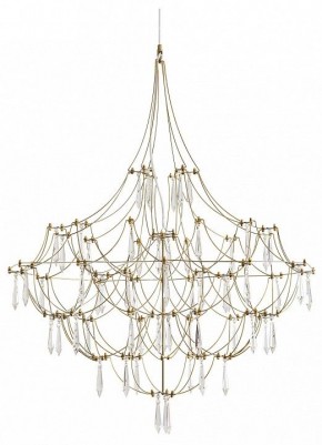 Подвесная люстра Freya Amela FR6138PL-L44BS в Игре - igra.ok-mebel.com | фото