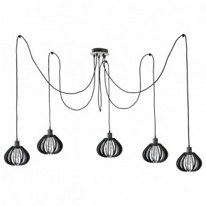 Подвесная люстра Imex MD.9010 MD.9010-5-P-BK в Игре - igra.ok-mebel.com | фото