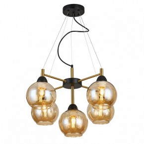 Подвесная люстра Imex MD.9056 MD.9056-5-P-BK+COP в Игре - igra.ok-mebel.com | фото 2