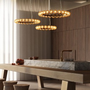Подвесная люстра Maytoni Ambre MOD331PL-L42BS3K в Игре - igra.ok-mebel.com | фото 3