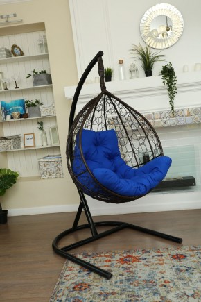 Подвесное кресло Бароло (коричневый/синий) в Игре - igra.ok-mebel.com | фото