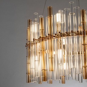 Подвесной светильник Arte Lamp Crystalla A4111LM-16GO в Игре - igra.ok-mebel.com | фото 3