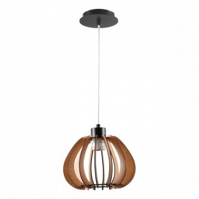 Подвесной светильник Imex MD.9012 MD.9012-1-P-BK+WOOD в Игре - igra.ok-mebel.com | фото 2