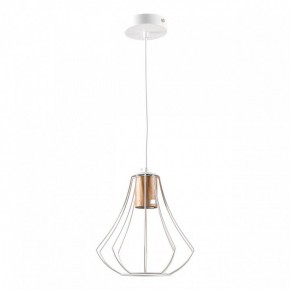 Подвесной светильник Imex MD.9052 MD.9052-1-P-WH+WOOD в Игре - igra.ok-mebel.com | фото 2