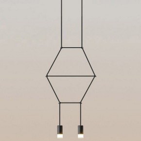 Подвесной светильник Imperiumloft Via Wireflow polyhedral Via01 в Игре - igra.ok-mebel.com | фото