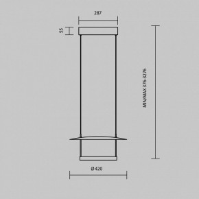 Подвесной светильник Maytoni Ambience MOD280PL-L23B3K1 в Игре - igra.ok-mebel.com | фото 4