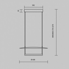Подвесной светильник Maytoni Ambience MOD280PL-L30B3K1 в Игре - igra.ok-mebel.com | фото 4