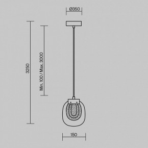 Подвесной светильник Maytoni Biology MOD367PL-L3BSK в Игре - igra.ok-mebel.com | фото 6