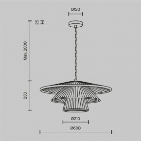 Подвесной светильник Maytoni Costa MOD394PL-01BS1 в Игре - igra.ok-mebel.com | фото 5