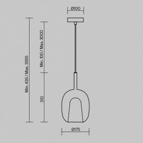 Подвесной светильник Maytoni Duality MOD271PL-01W1 в Игре - igra.ok-mebel.com | фото 5