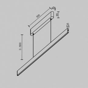 Подвесной светильник Maytoni Ephoria P109PL-36W2.7-6K-BS в Игре - igra.ok-mebel.com | фото 2