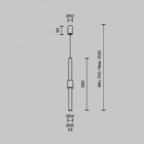 Подвесной светильник Maytoni Jelly P105PL-12W3K-B в Игре - igra.ok-mebel.com | фото 5