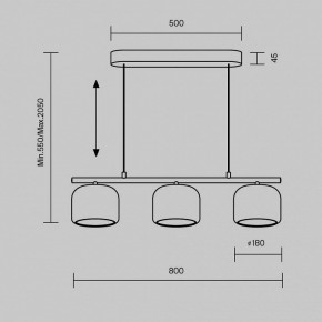 Подвесной светильник Maytoni Spirito MOD286PL-L12W3K в Игре - igra.ok-mebel.com | фото 4