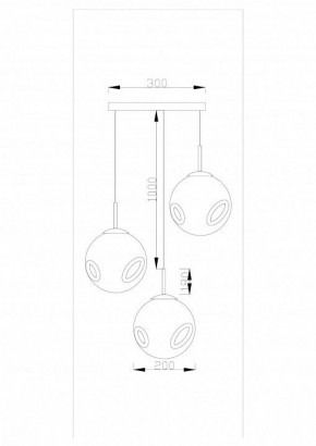 Подвесной светильник Moderli Amo V11524-3P в Игре - igra.ok-mebel.com | фото 6