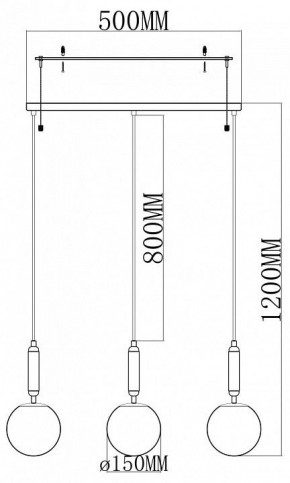 Подвесной светильник Moderli Scrumbel V11566-3P в Игре - igra.ok-mebel.com | фото 2