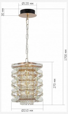 Подвесной светильник ST-Luce STROZZI SL6137.203.01 в Игре - igra.ok-mebel.com | фото 5