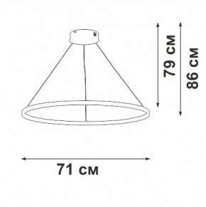 Подвесной светильник Vitaluce V2516 V2516-8/1S в Игре - igra.ok-mebel.com | фото 3