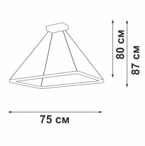 Подвесной светильник Vitaluce V2704 V2704-0/1S в Игре - igra.ok-mebel.com | фото 3