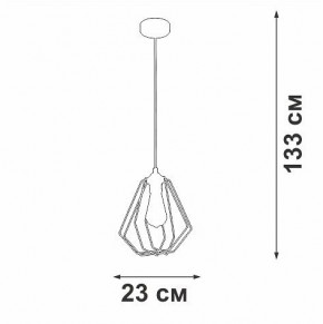 Подвесной светильник Vitaluce V2867 V2867-1/1S в Игре - igra.ok-mebel.com | фото 5